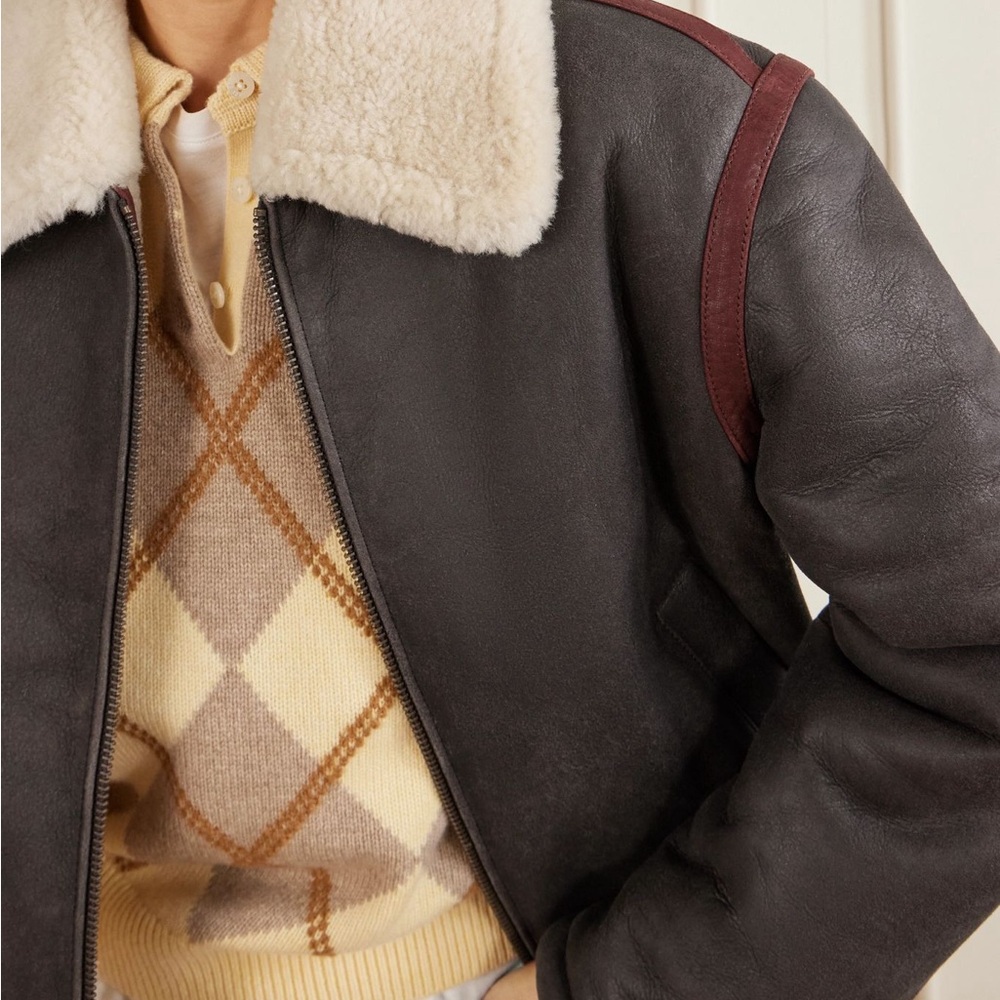 Aime Leon Dore Printed shearling jacket - Picture 2 of 9